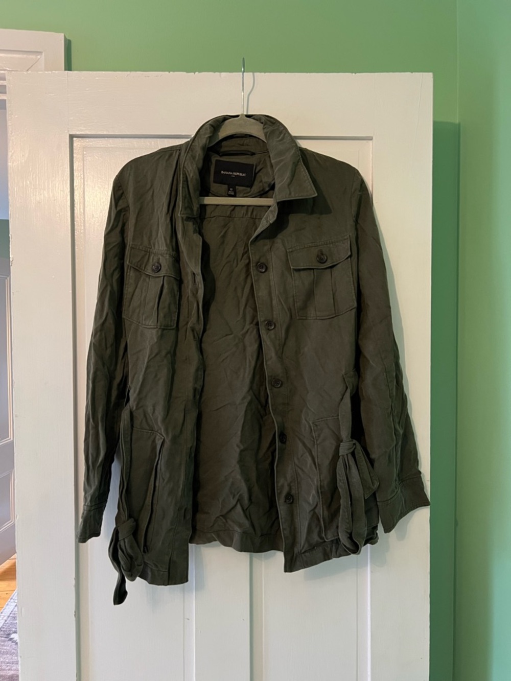Banana Republic Olive Green Utility Jacket